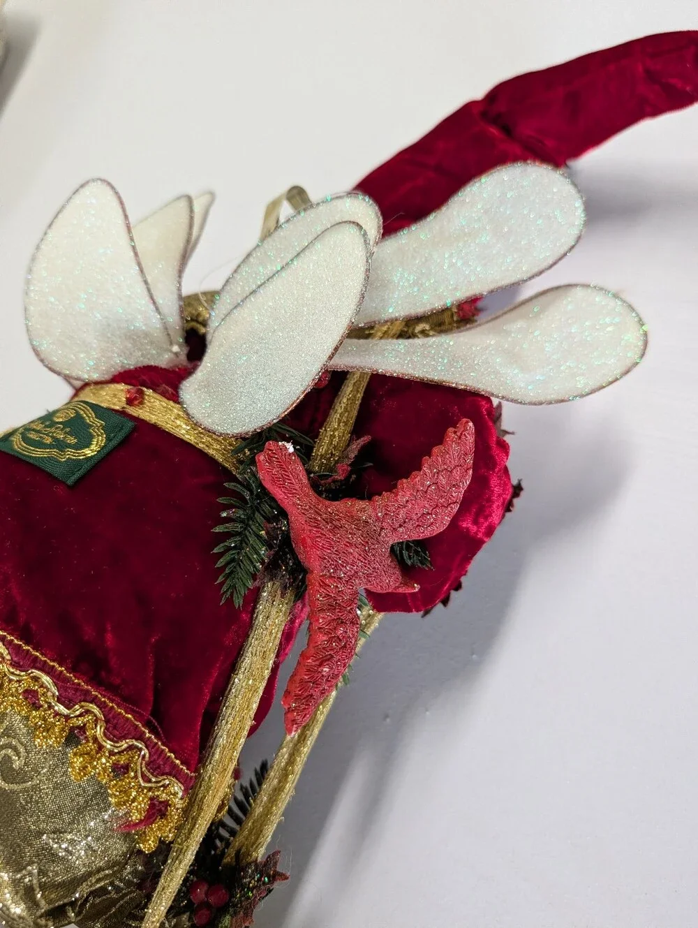 vintage MARK ROBERTS santa claus fairy